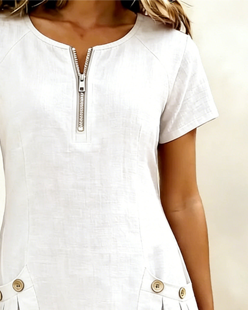 Lina™ | Effortless Everyday Midi Dress