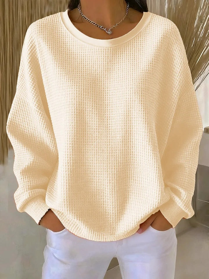 Margaret & Maeve | Sweater with a Wide Collar