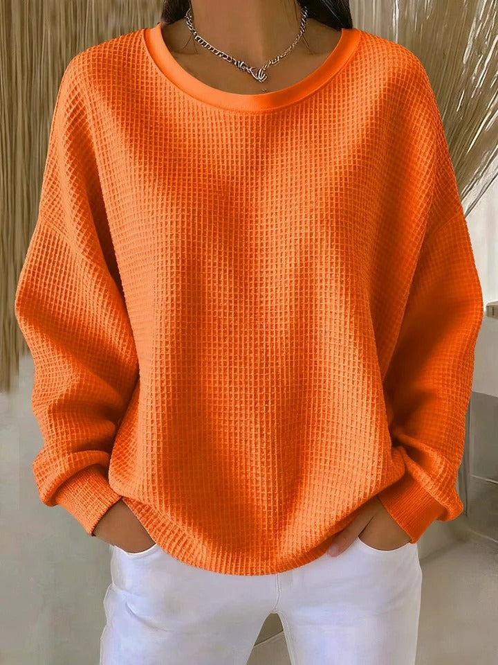 Margaret & Maeve | Sweater with a Wide Collar