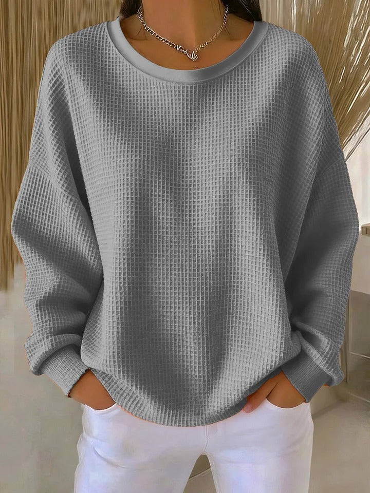 Margaret & Maeve | Sweater with a Wide Collar