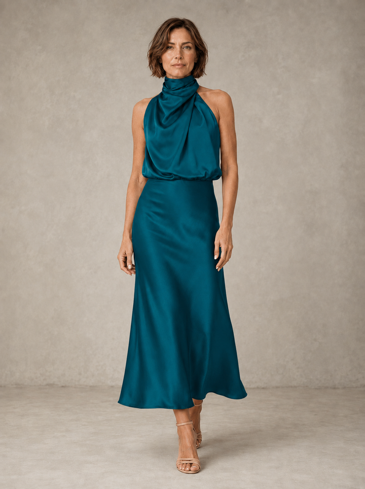 Harper | Halter Evening Dress