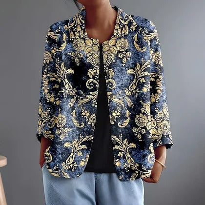Nolwen | Baroque Print Blouse