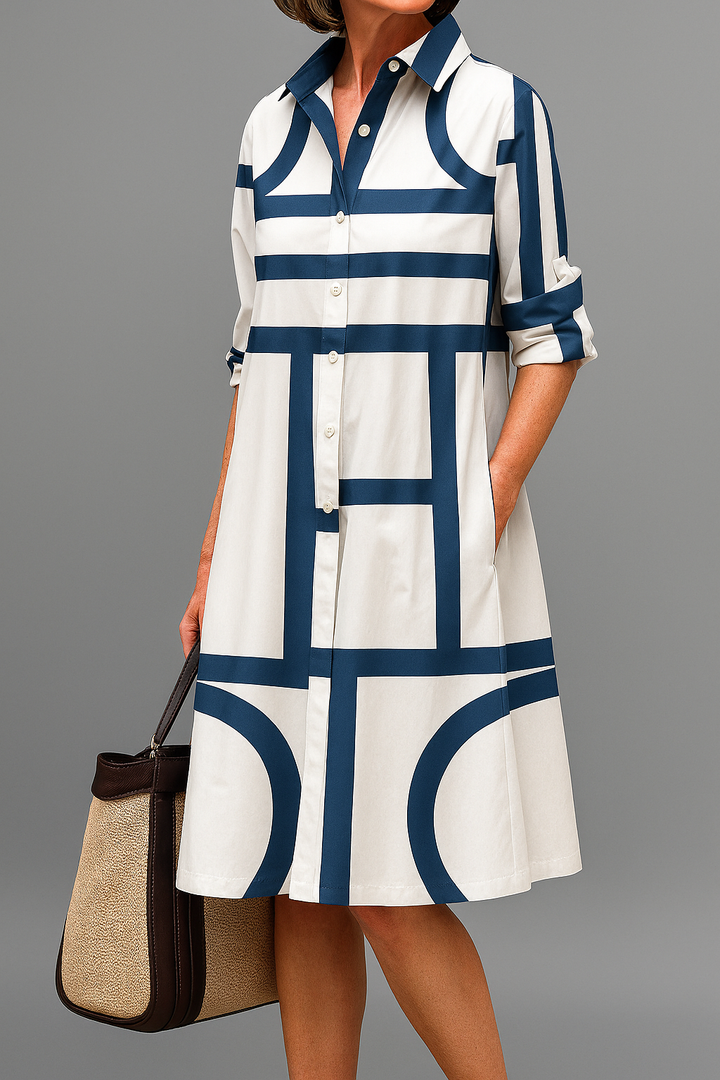 Naomi™ | Elegant Midi Dress
