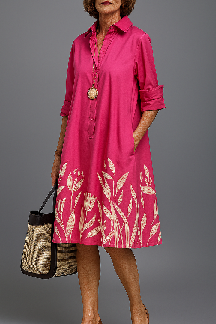 Naomi™ | Elegant Midi Dress