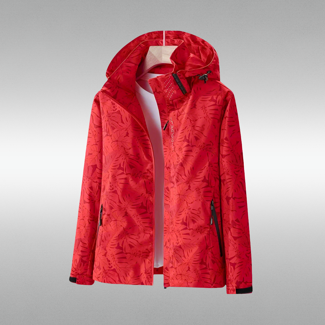Cindy Waterproof Comfort Jacket - Red