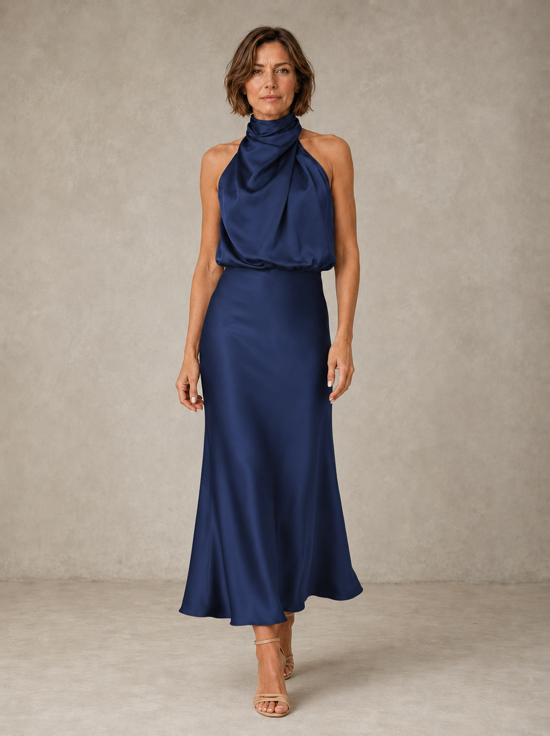 Harper | Halter Evening Dress