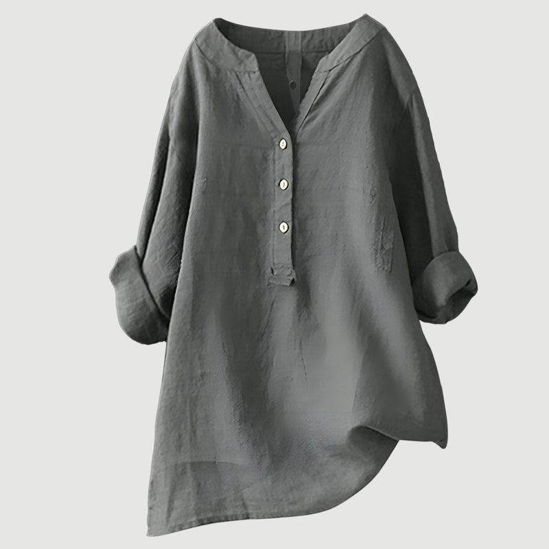 Elvie | Comfortable Casual Linen Blouse