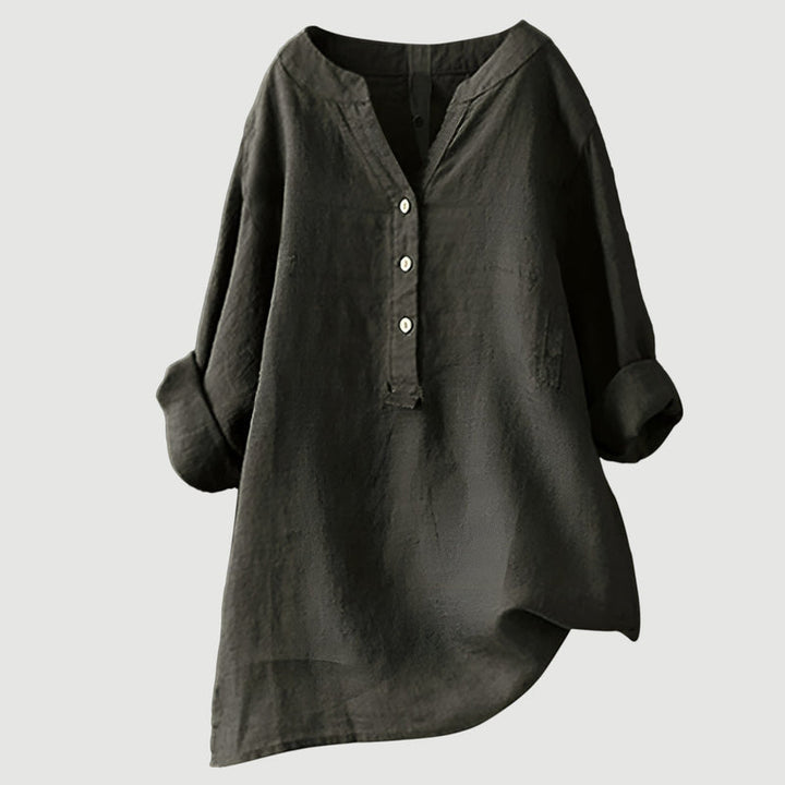 Elvie | Comfortable Casual Linen Blouse