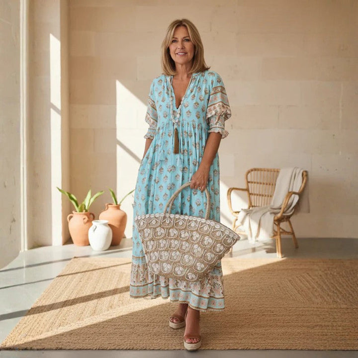 Vera | Bohemian Maxi Summer Dress