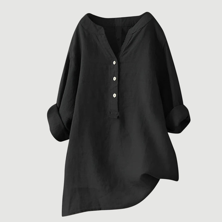 Elvie | Comfortable Casual Linen Blouse
