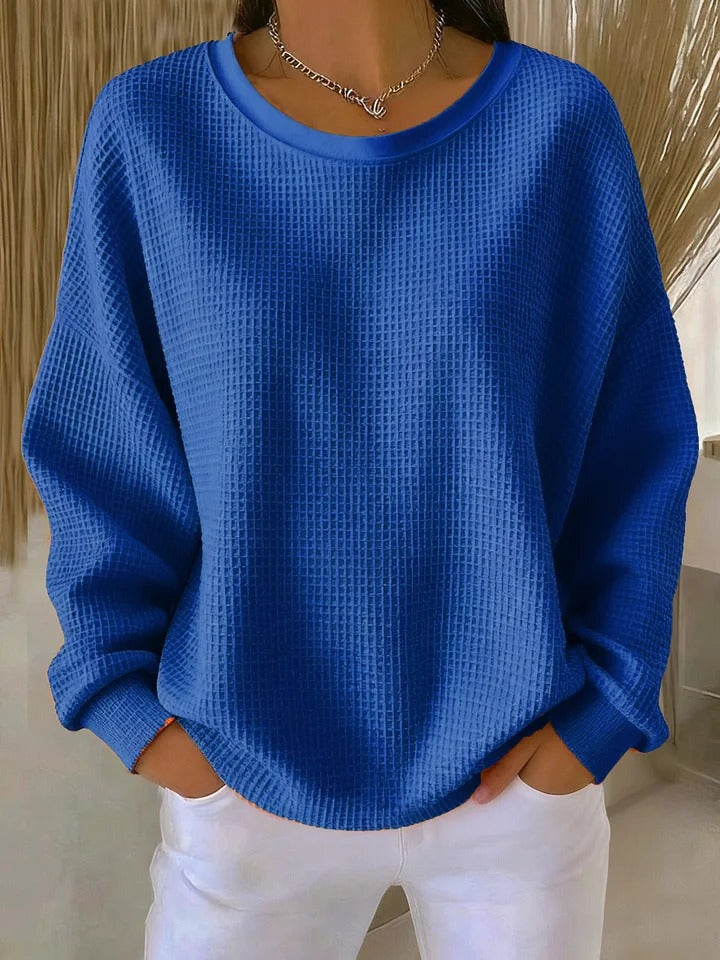 Margaret & Maeve | Sweater with a Wide Collar
