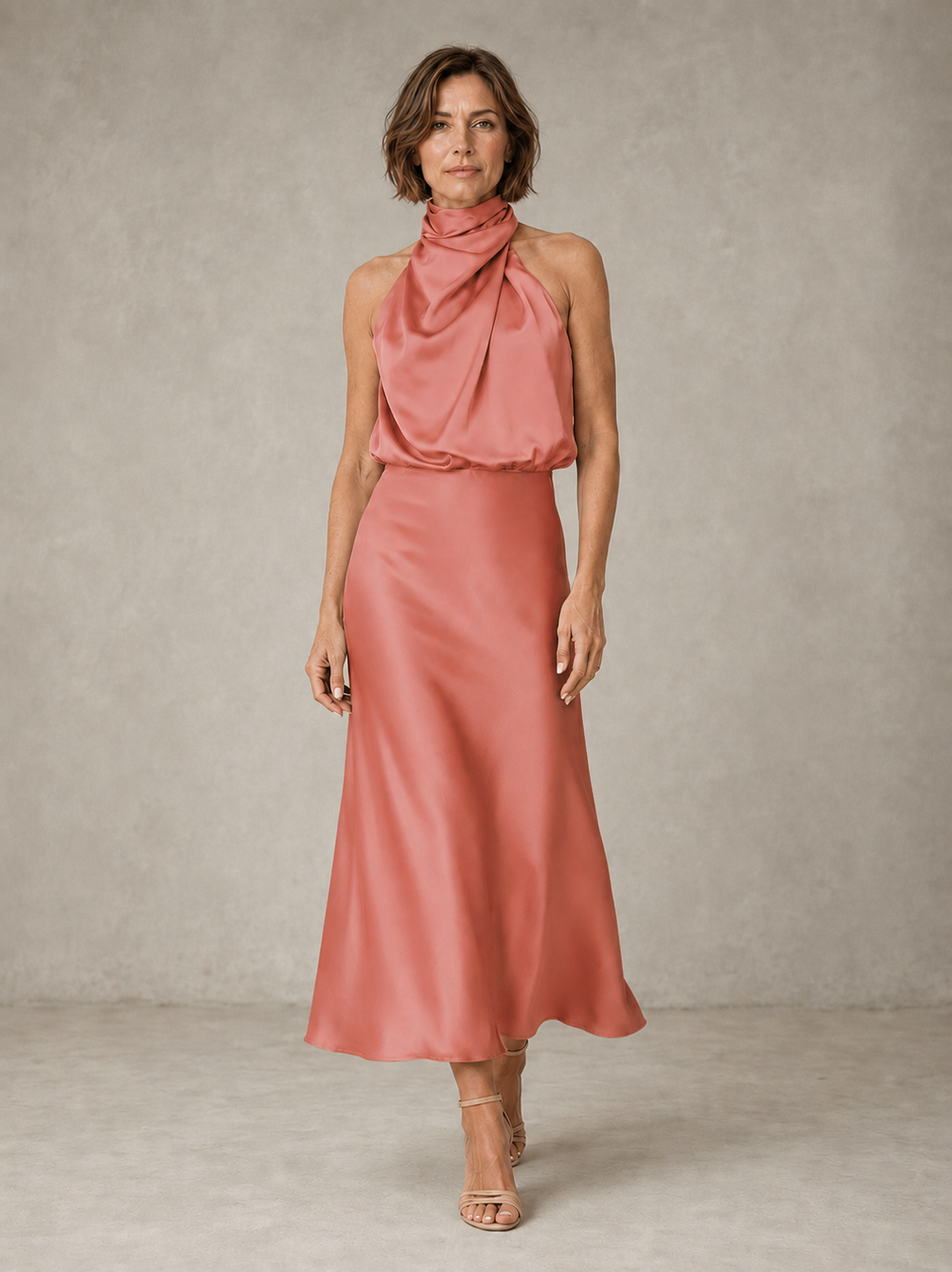 Harper | Halter Evening Dress