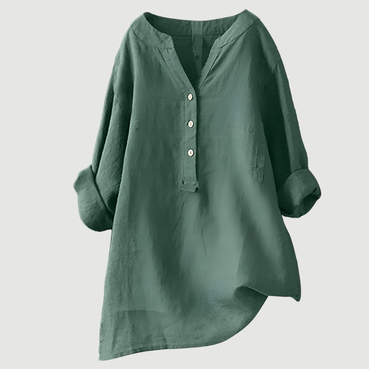 Elvie | Comfortable Casual Linen Blouse