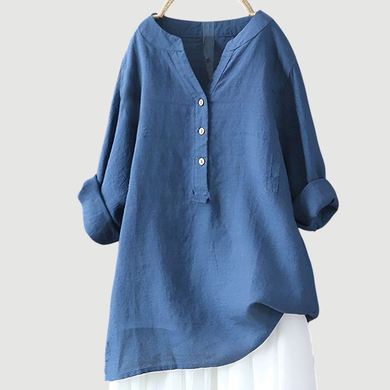 Elvie | Comfortable Casual Linen Blouse