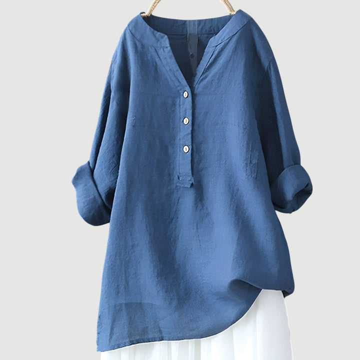 Elvie | Comfortable Casual Linen Blouse