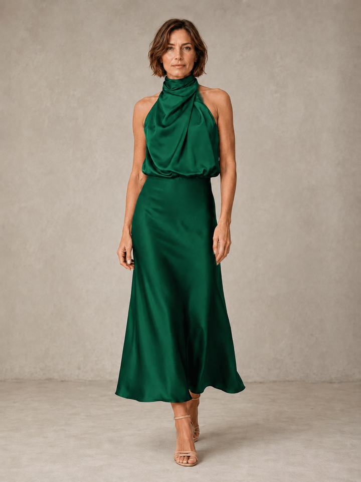 Harper | Halter Evening Dress