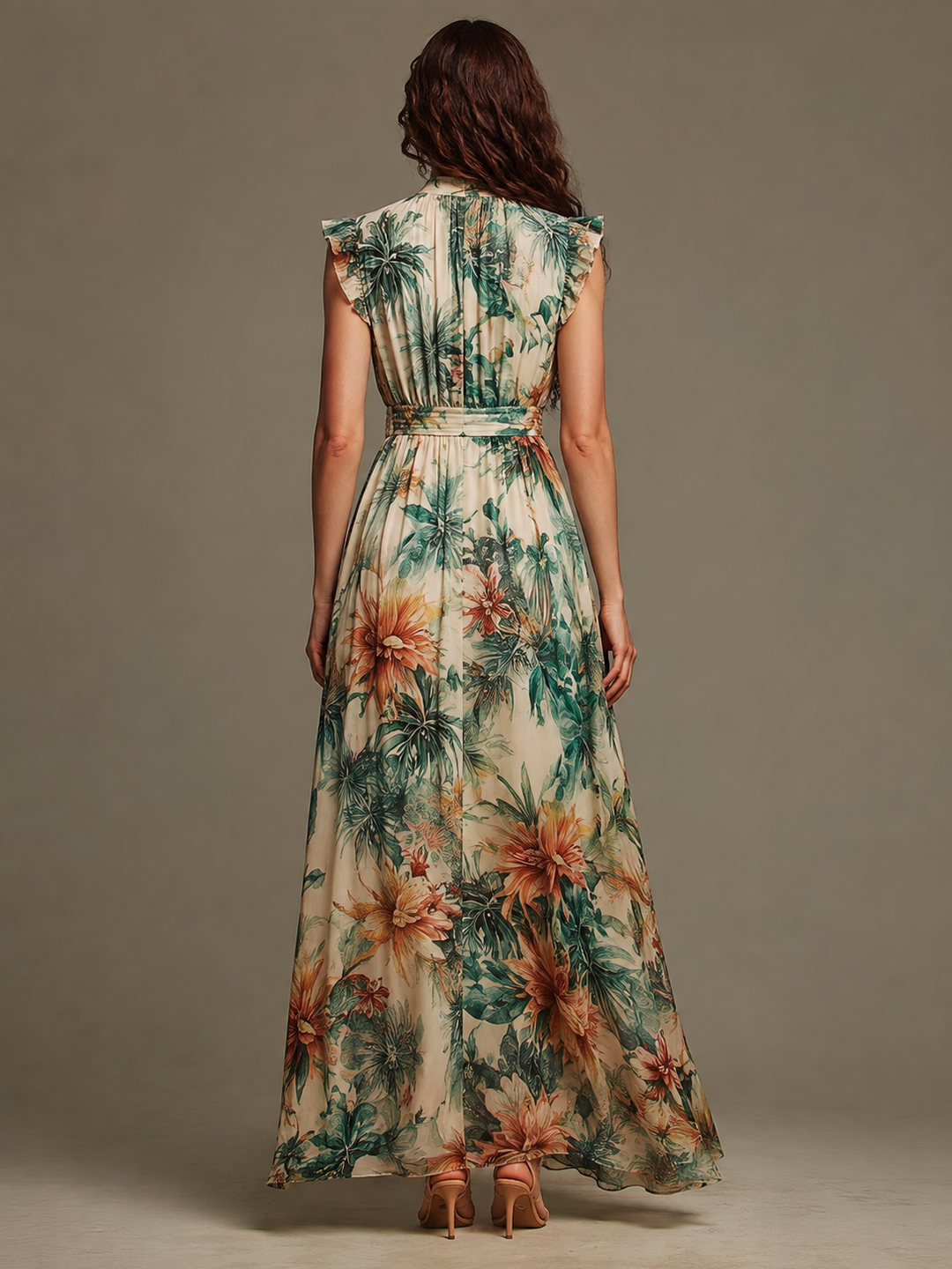 Grace | Painted Tropical Maxi