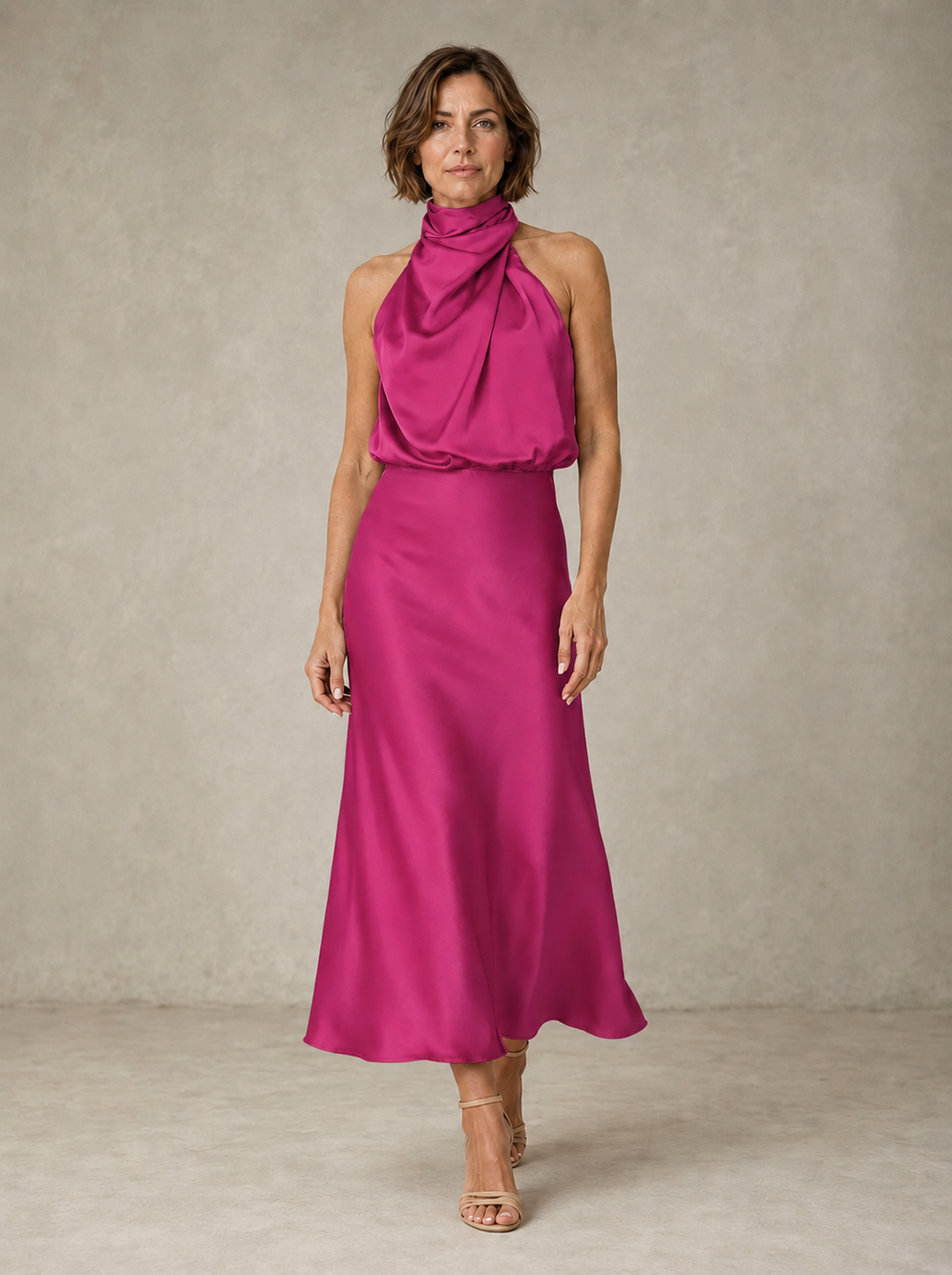 Harper | Halter Evening Dress