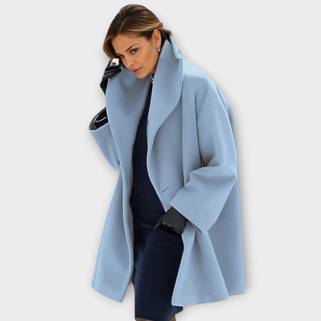 Emma | Oversized Statement Collar Coat