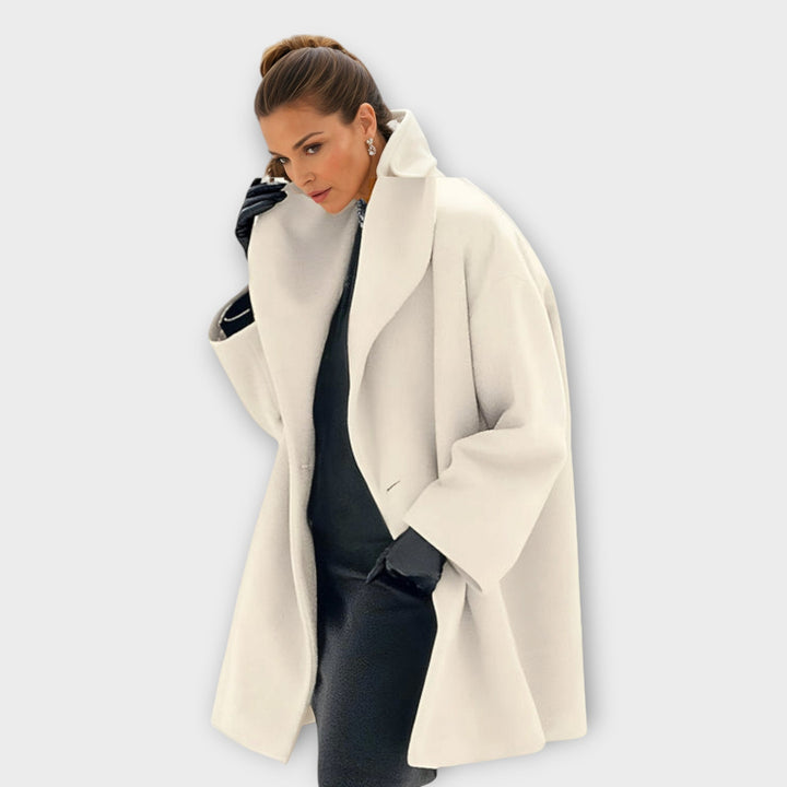 Emma | Oversized Statement Collar Coat