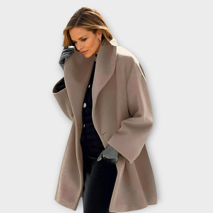 Emma | Oversized Statement Collar Coat