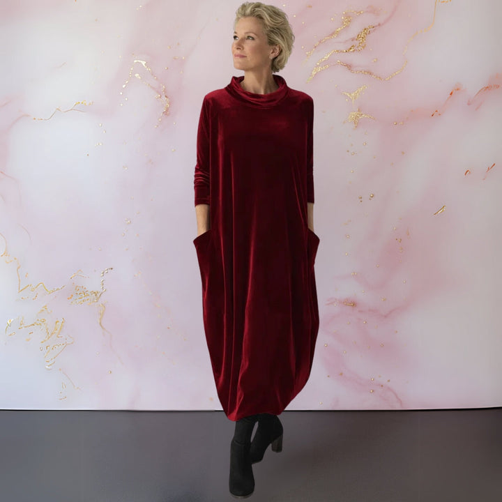 Leona | Plush Maxi Dress