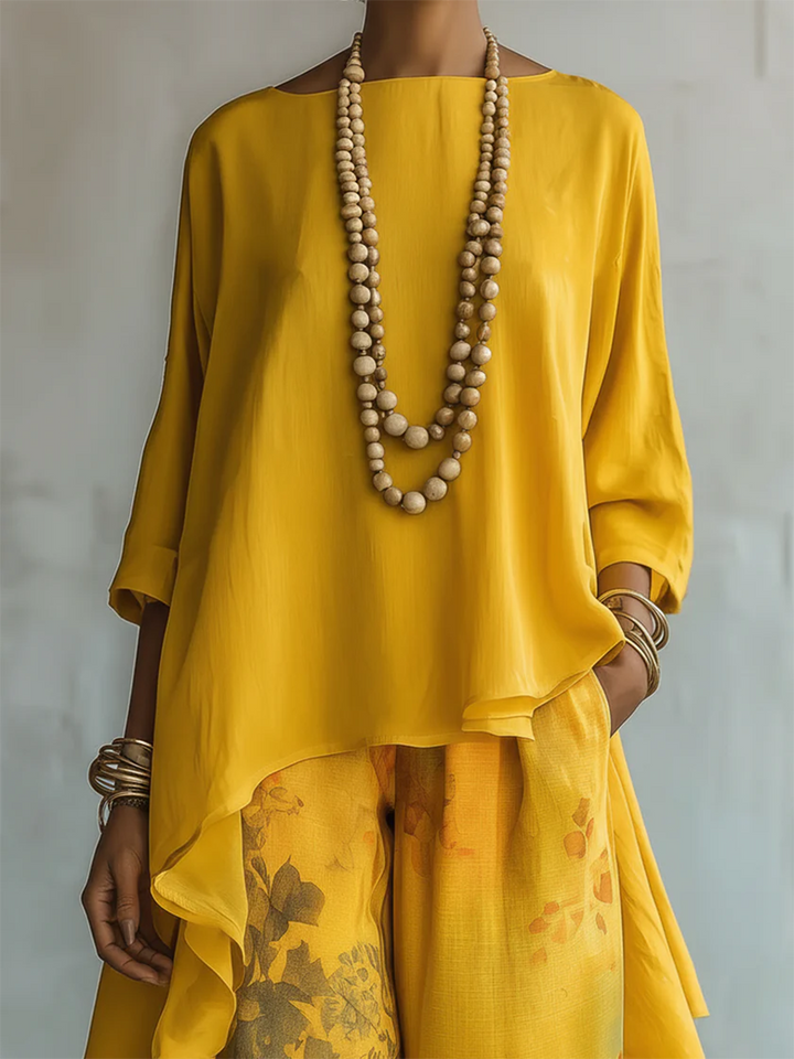 Fiorella | Floral Boho Two-Piece Set