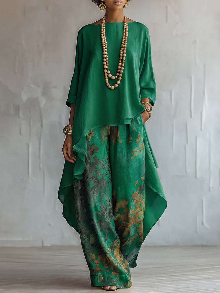 Fiorella | Floral Boho Two-Piece Set