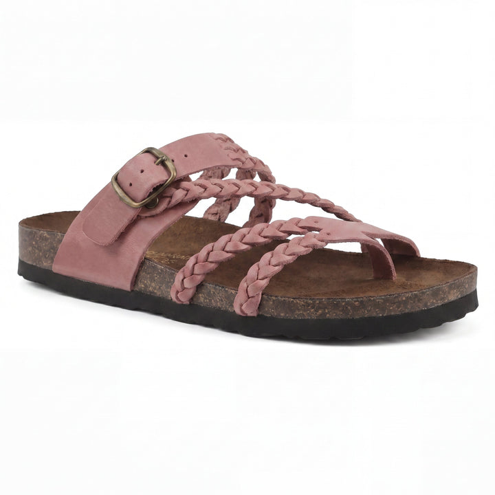Woven Comfort Sandals | Cushioned Everyday Slides