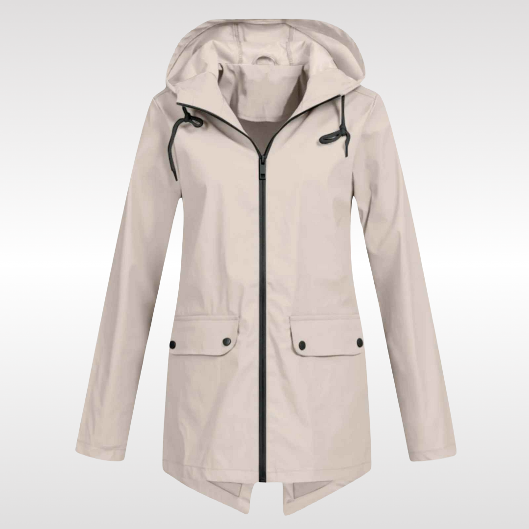 Roslyn Women's Waterproof Jacket - Apricot