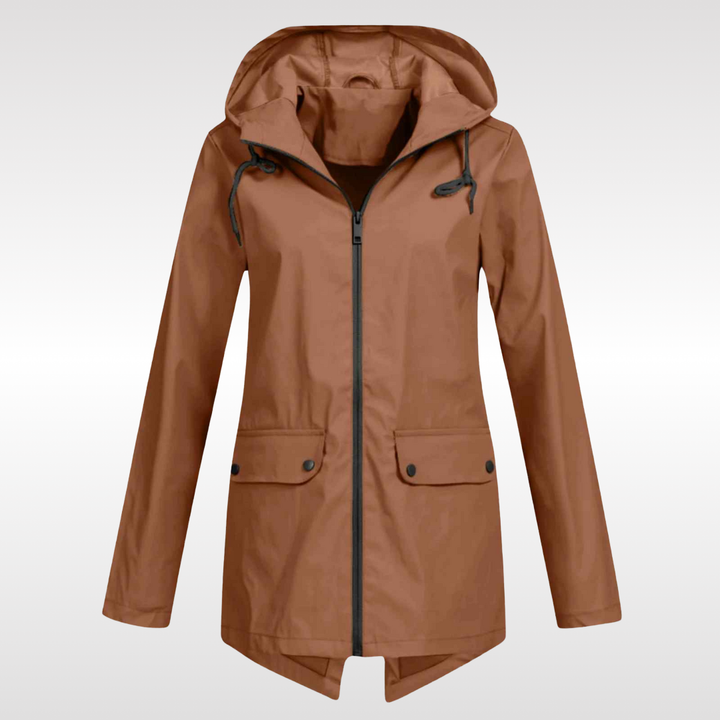 Roslyn Women's Waterproof Jacket - Coffee