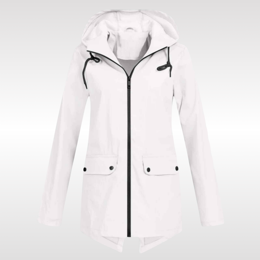 Roslyn Women's Waterproof Jacket - White