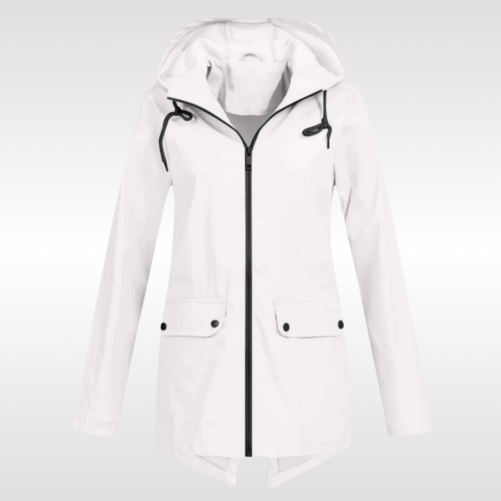 Roslyn Women's Waterproof Jacket - White