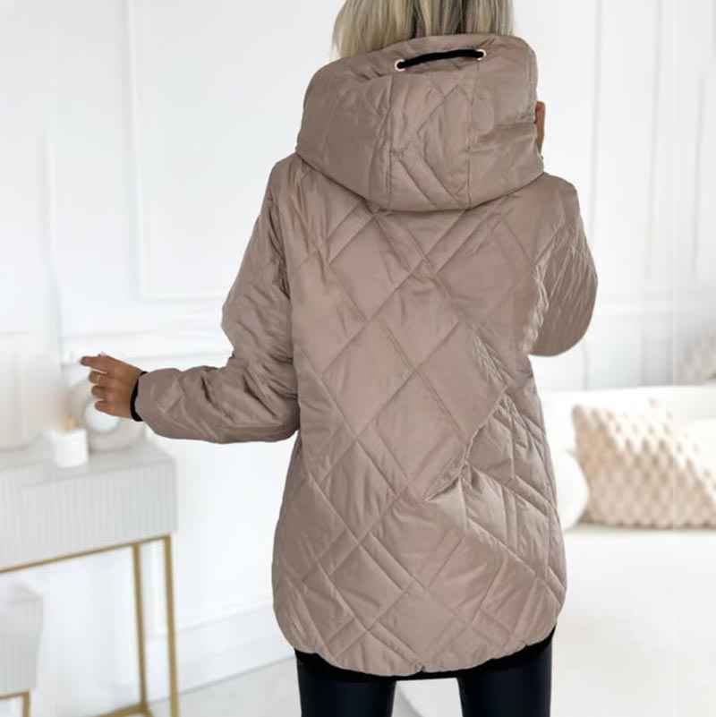 Eliena | Cozy Quilted Hooded Jacket