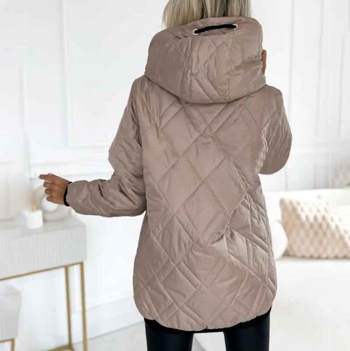 Eliena | Cozy Quilted Hooded Jacket
