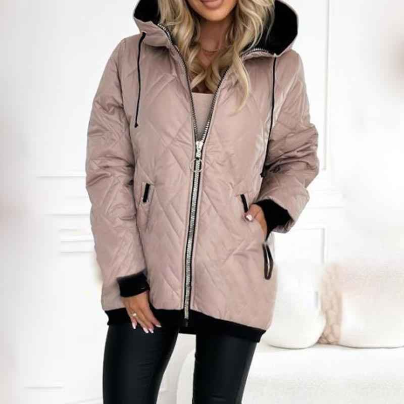 Eliena | Cozy Quilted Hooded Jacket