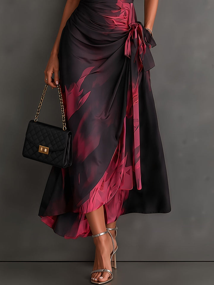 Amelia | Printed Wrap Dress