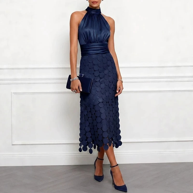 Celine | Elegant Midi Dress For Ceremonies