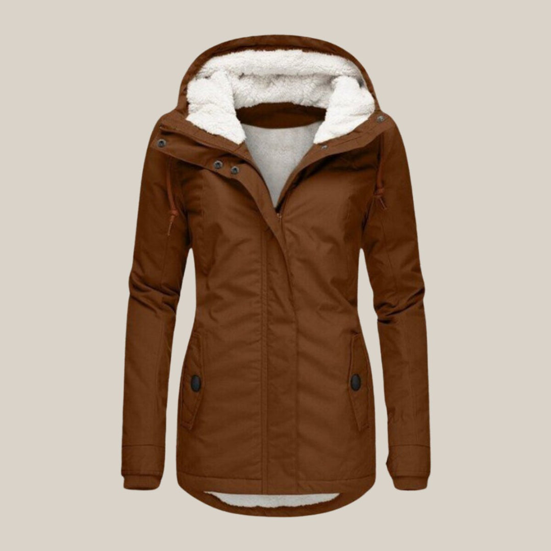 Harper | Women's Plush-Lined Hooded Quilted Winter Coat