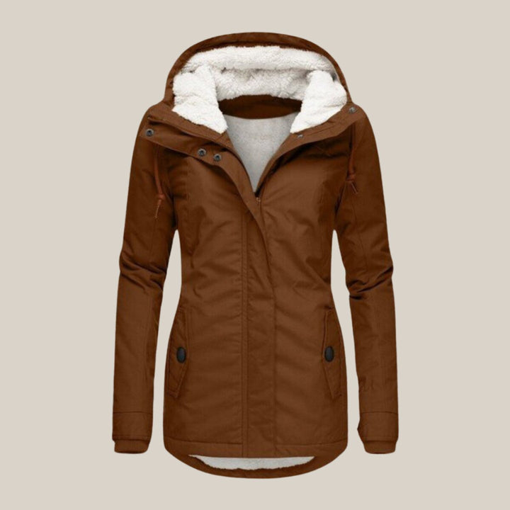 Harper | Women's Plush-Lined Hooded Quilted Winter Coat