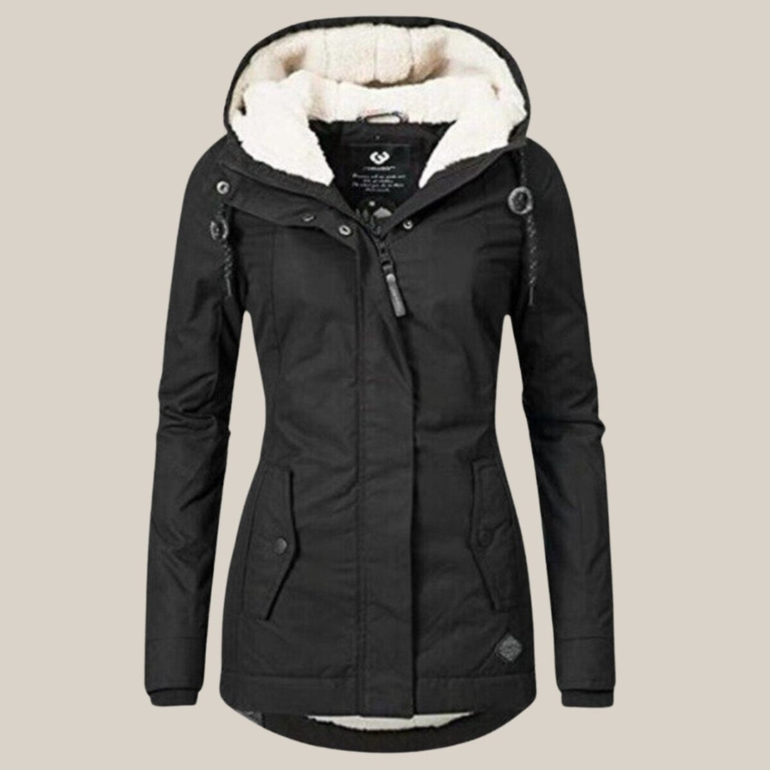 Harper | Women's Plush-Lined Hooded Quilted Winter Coat