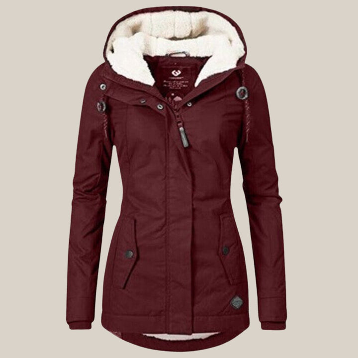 Harper | Women's Plush-Lined Hooded Quilted Winter Coat